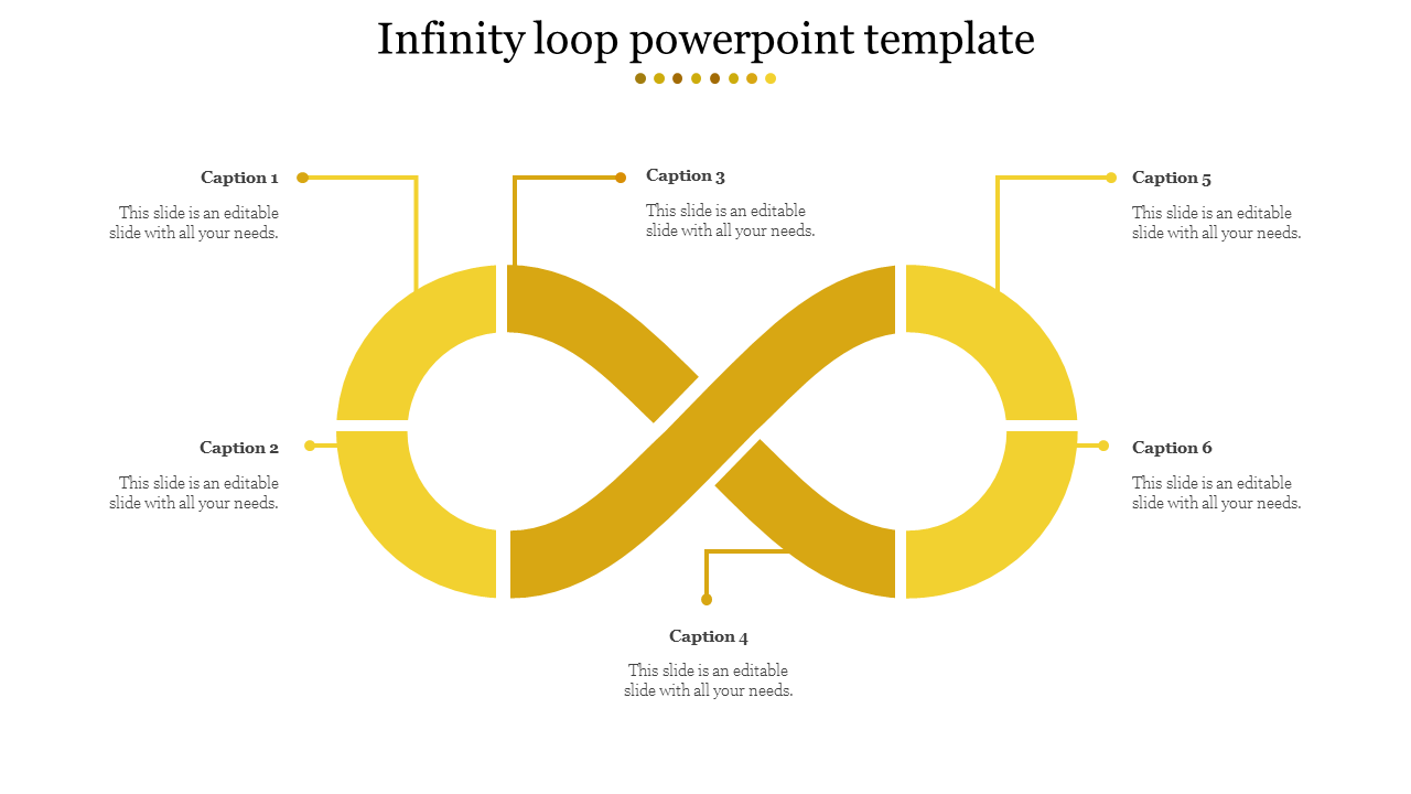 Free - We have the Collection of Infinity Loop PowerPoint Template